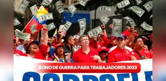Bono de Guerra para trabajadores públicos de diciembre 2023: cobra HOY el NUEVO MONTO vía Sistema Patria Bono de Guerra para trabajadores públicos de diciembre 2023: cobra HOY el NUEVO MONTO vía Sistema Patria