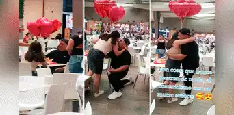 Peruano pide matrimonio a su novia con ayuda de meseros: “Lo que Popeyes unió, que KFC no lo separe”
