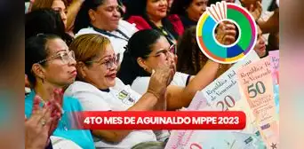 NUEVO PAGO a docentes MPPE 2023: cobra HOY el cuarto mes de AGUINALDO del Ministerio de Educación