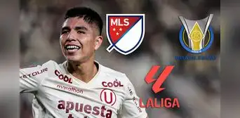 Piero Quispe habría recibido ofertas de clubes de LaLiga, MLS y Brasileirao
