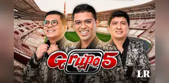 ¡Grupo 5 en el Estadio Nacional! Agrupación anunció concierto en el popular recinto: "Muy pronto"