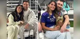 Leo Messi y Antonela Roccuzzo remecen las redes con tierna postal y niegan rumores de separación Leo Messi y Antonela Roccuzzo remecen las redes con tierna postal y niegan rumores de separación