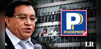 Fiscalía pide al PJ incluir a Podemos Perú en investigación contra el congresista José Luna Gálvez