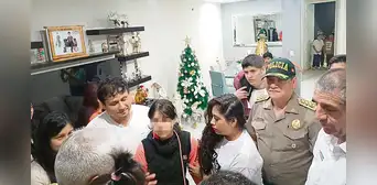 Valeria ya está en casa y la Policía redobla la búsqueda de plagiarios Valeria ya está en casa y la Policía redobla la búsqueda de plagiarios