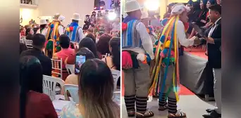 Joven va a su graduación con traje tradicional de Cochabamba y en redes le dicen: “Orgulloso de sus raíces”
