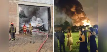 Incendio en Lurín: lujosa boda y fiesta de promoción fueron canceladas por avance del fuego Incendio en Lurín: lujosa boda y fiesta de promoción fueron canceladas por avance del fuego