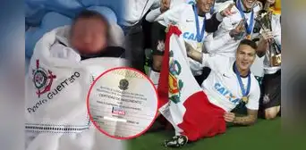 Hincha de Corinthians prometió llamar Paolo Guerrero a su hijo ¡y ya lo cumplió! Hincha de Corinthians prometió llamar Paolo Guerrero a su hijo ¡y ya lo cumplió!