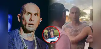 Emanuel Noir, cantante de Ke Personajes, fue detenido tras protagonizar pelea callejera Emanuel Noir, cantante de Ke Personajes, fue detenido tras protagonizar pelea callejera
