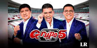 Grupo 5 en el Estadio Nacional EN VIVO: preventa de SEGUNDA FECHA se agotó Grupo 5 en el Estadio Nacional EN VIVO: preventa de SEGUNDA FECHA se agotó