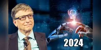 Bill Gates y sus pronósticos para el 2024 sobre la IA: "Es el comienzo de una gran transición tecnológica"