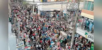 Gamarra remata prendas desde S/5 ante caída del 50% de sus ventas