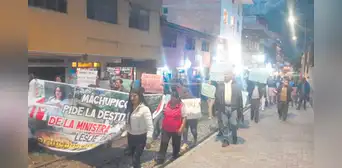 Machu Picchu protesta por venta de boletos vía online Machu Picchu protesta por venta de boletos vía online