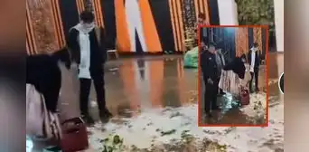 Mujer sorprende al romper cervezas tras finalizar fiesta de matrimonio en Juliaca: "Mucho dinero" Mujer sorprende al romper cervezas tras finalizar fiesta de matrimonio en Juliaca: "Mucho dinero"