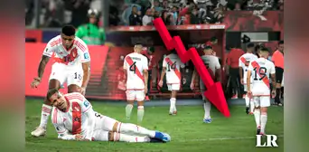 Selección peruana cayó casi 15 puestos en ranking FIFA en 1 año: ¿en qué lugar cierra el 2023? Selección peruana cayó casi 15 puestos en ranking FIFA en 1 año: ¿en qué lugar cierra el 2023?