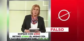 El BCR y Mónica Delta no promovieron proyecto IA de inversión en Perú: el video es falso El BCR y Mónica Delta no promovieron proyecto IA de inversión en Perú: el video es falso
