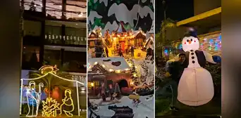 “No es Miami”: calles de Surco se convierten en 'zona turística' por sus asombrosas decoraciones navideñas