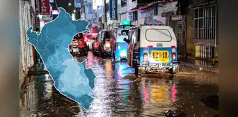 Senamhi advierte fuertes lluvias en Perú el 23 y el 24 de diciembre: ¿qué regiones serán afectadas?