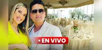 [EN VIVO ] Boda de Deyvis Orosco y Cassandra Sánchez, HOY: Invitados llegan al hotel donde se realizará el matrimonio