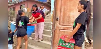 Samahara Lobatón reparte canastas navideñas a familias vulnerables: "No se trata de ganar, sino de dar" Samahara Lobatón reparte canastas navideñas a familias vulnerables: "No se trata de ganar, sino de dar"
