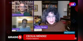 Méndez en 'Grado 5' sobre crisis en instituciones: "Estamos viendo la redición de prácticas fujimoristas"