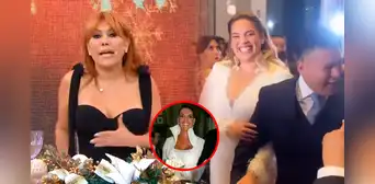 Magaly Medina halagó vestido de novia de Cassandra Sánchez: "Un homenaje a su mamá, un bonito gesto" Magaly Medina halagó vestido de novia de Cassandra Sánchez: "Un homenaje a su mamá, un bonito gesto"