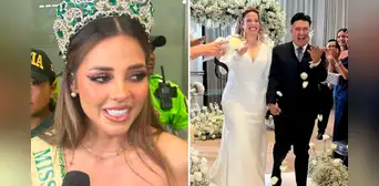 ¿Por qué Luciana Fuster no fue a la boda de Deyvis y Cassandra? La miss Grand revela el motivo ¿Por qué Luciana Fuster no fue a la boda de Deyvis y Cassandra? La miss Grand revela el motivo