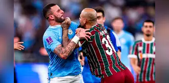 Felipe Melo y Kyle Walker se fueron a las manos tras la final del Mundial de Clubes 2023 Felipe Melo y Kyle Walker se fueron a las manos tras la final del Mundial de Clubes 2023