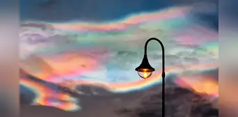 Extrañas ‘nubes arcoíris’ se vieron en el cielo del Ártico y más allá por 3 días