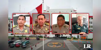 PNP: pasan al retiro a 20 generales, 8 implicados en casos de corrupción PNP: pasan al retiro a 20 generales, 8 implicados en casos de corrupción