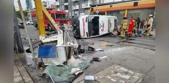 Lince: bus de la línea 73 chocó contra ambulancia que acudía a emergencia Lince: bus de la línea 73 chocó contra ambulancia que acudía a emergencia