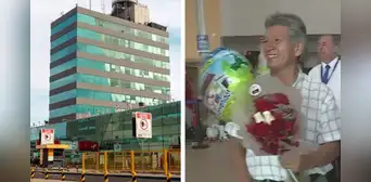 Padre espera a su hija con rosas en el aeropuerto: familia se juntará por Navidad después de 33 años Padre espera a su hija con rosas en el aeropuerto: familia se juntará por Navidad después de 33 años