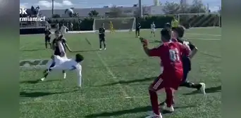 Hijo de Lionel Messi deslumbra con espectacular golazo de 'chalaca' que se volvió viral Hijo de Lionel Messi deslumbra con espectacular golazo de 'chalaca' que se volvió viral