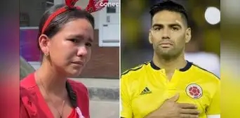 Radamel Falcao donó 10.000 dólares a joven venezolana que vendía caramelos en la calle
