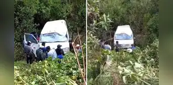 Cajamarca: hombre fallece tras la caída de una combi a un abismo de 50 metros Cajamarca: hombre fallece tras la caída de una combi a un abismo de 50 metros