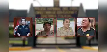 Dieron de baja a 7 generales PNP por presuntos pagos de US$40.000 para ascender de grado