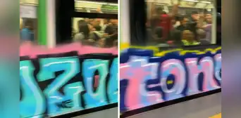 ¿Cómo pintaron la Línea 1 del Metro de Lima con graffiti? Peruana revela su experiencia: "Parece tren de Nueva York" ¿Cómo pintaron la Línea 1 del Metro de Lima con graffiti? Peruana revela su experiencia: "Parece tren de Nueva York"
