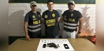 PNP captura a ‘Gringacho’, acusado de asesinar a un policía, un militar y a un comerciante PNP captura a ‘Gringacho’, acusado de asesinar a un policía, un militar y a un comerciante