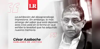 La levedad de nuestra memoria, por César Azabache La levedad de nuestra memoria, por César Azabache