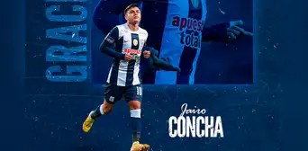 Jairo Concha no sigue en Alianza Lima: club anunció la salida del volante tras 3 años