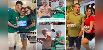 Entradas para ver al Grupo 5 en el Nacional: así sorprendieron varios peruanos a sus padres Entradas para ver al Grupo 5 en el Nacional: así sorprendieron varios peruanos a sus padres