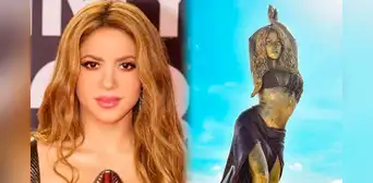 Shakira ya tiene su estatua en Barranquilla: así reaccionaron sus padres al ver el monumento
