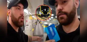 Español usa la Línea 2 del Metro en Perú y recorre la ruta Ate-Callao: “Se parece al de Barcelona” Español usa la Línea 2 del Metro en Perú y recorre la ruta Ate-Callao: “Se parece al de Barcelona”