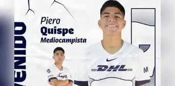 Piero Quispe es anunciado por Pumas UNAM como nuevo jugador: "La joya de Sudamérica"