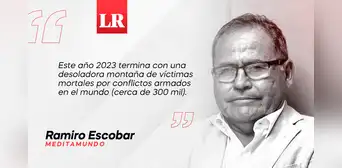 ¿Habrá paz el año siguiente?, por Ramiro Escobar ¿Habrá paz el año siguiente?, por Ramiro Escobar