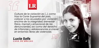 Cultura de la violación, por Lucia Solis Cultura de la violación, por Lucia Solis
