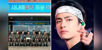 Taehyung de BTS es nombrado líder de pelotón en el servicio militar: nuevas fotos revelan su cargo