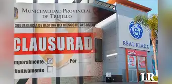 Real Plaza Trujillo fue clausurado por municipio provincial: ¿hasta cuándo y por qué motivo? Real Plaza Trujillo fue clausurado por municipio provincial: ¿hasta cuándo y por qué motivo?