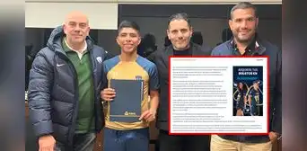 Pumas y su fuerte respuesta a Universitario por calificarlo como "poco serio" al presentar a Piero Quispe