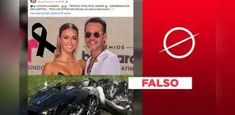 No, el cantante estadounidense Marc Anthony no ha fallecido: es un viral falso