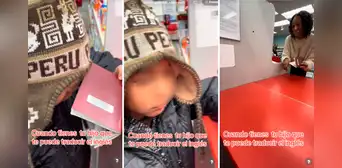 Niño se convierte en traductor de su madre peruana en tienda de Nueva York: “Gran asistente bilingüe” Niño se convierte en traductor de su madre peruana en tienda de Nueva York: “Gran asistente bilingüe”